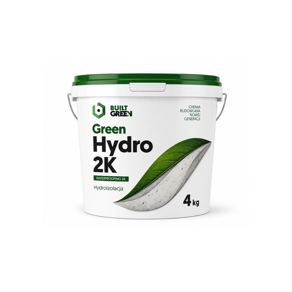 Green Hydro 2K — Dwuskładnikowa masa hydroizolacyjna, 4 kg · 12 kg